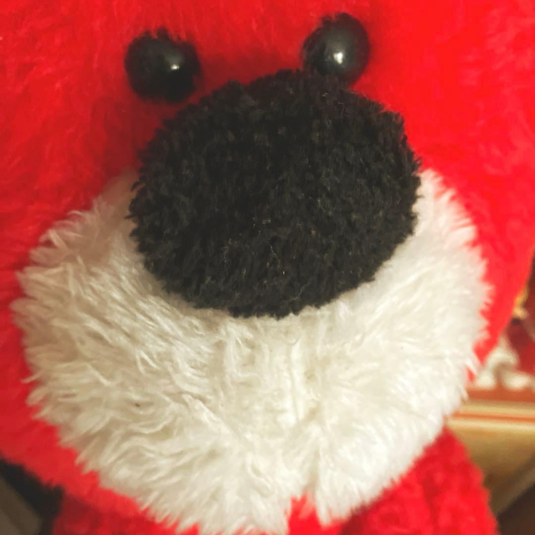 昭和レトロ レトロポップ クマちゃん ぬいぐるみ クマ 赤いクマ ベロ出し 希少