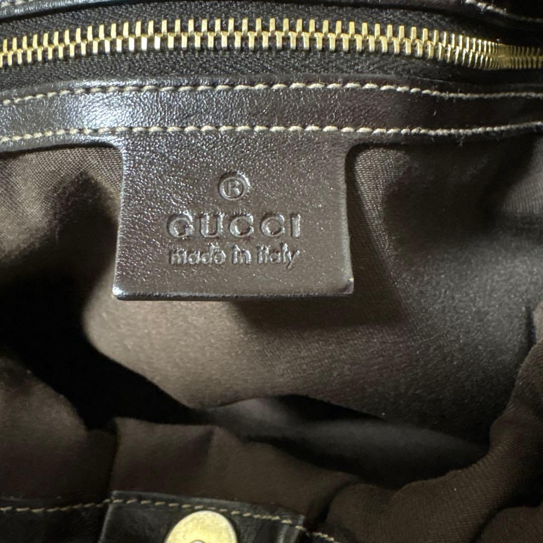 GUCCI ハンドバッグ　GG柄