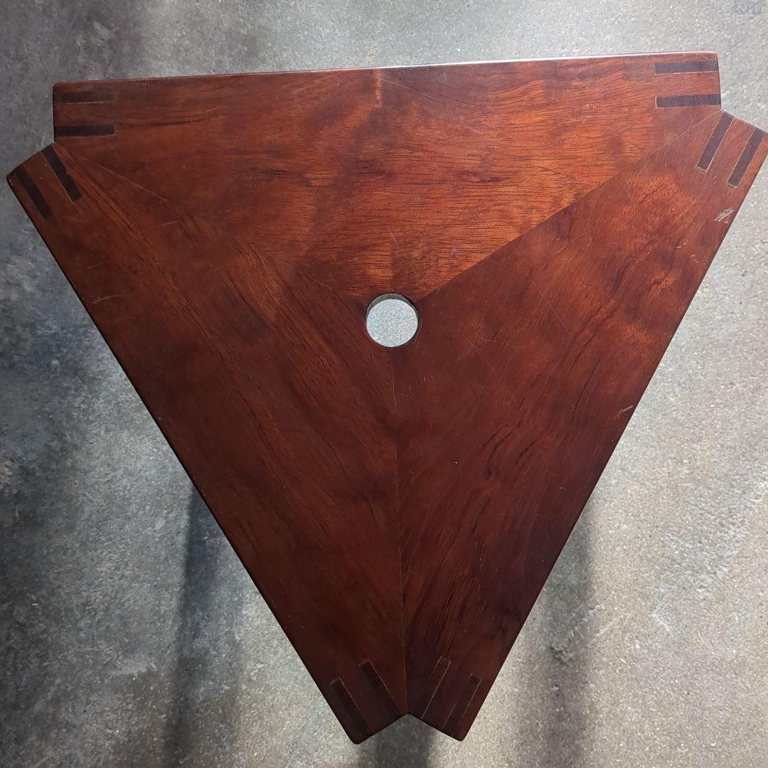 三角スツール　花台