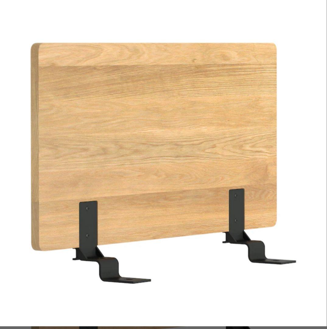 ⚠️9月1日発送　無印良品 ベッドフレーム（26cm脚＋ヘッドボード付）