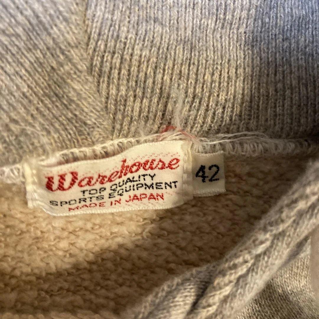 ウエアハウス　パーカー　杢グレー　サイズ42 美品