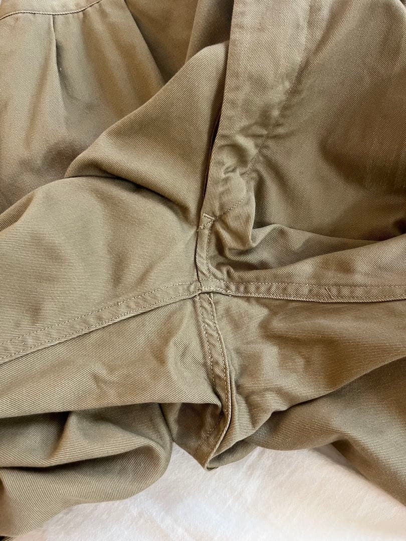 フランス軍 1950〜60年代 実物 M52 チノパンツ 後期 サイズ22