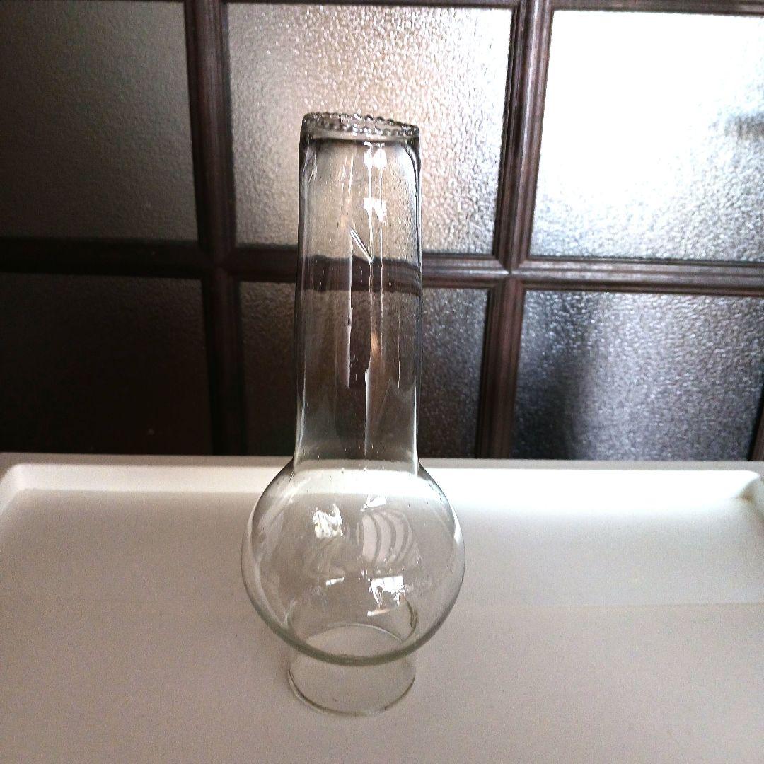 アンティーク吊りオイルランプ ミルクガラス - メルカリ