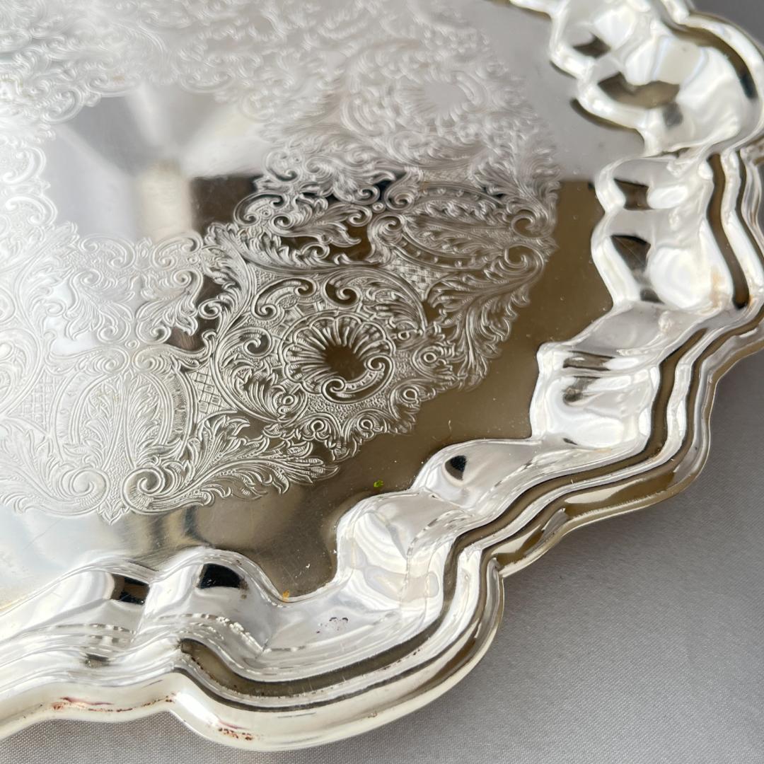 【LEONARD】チッペンデール ワイントレー / ドリンクトレー 30 cm