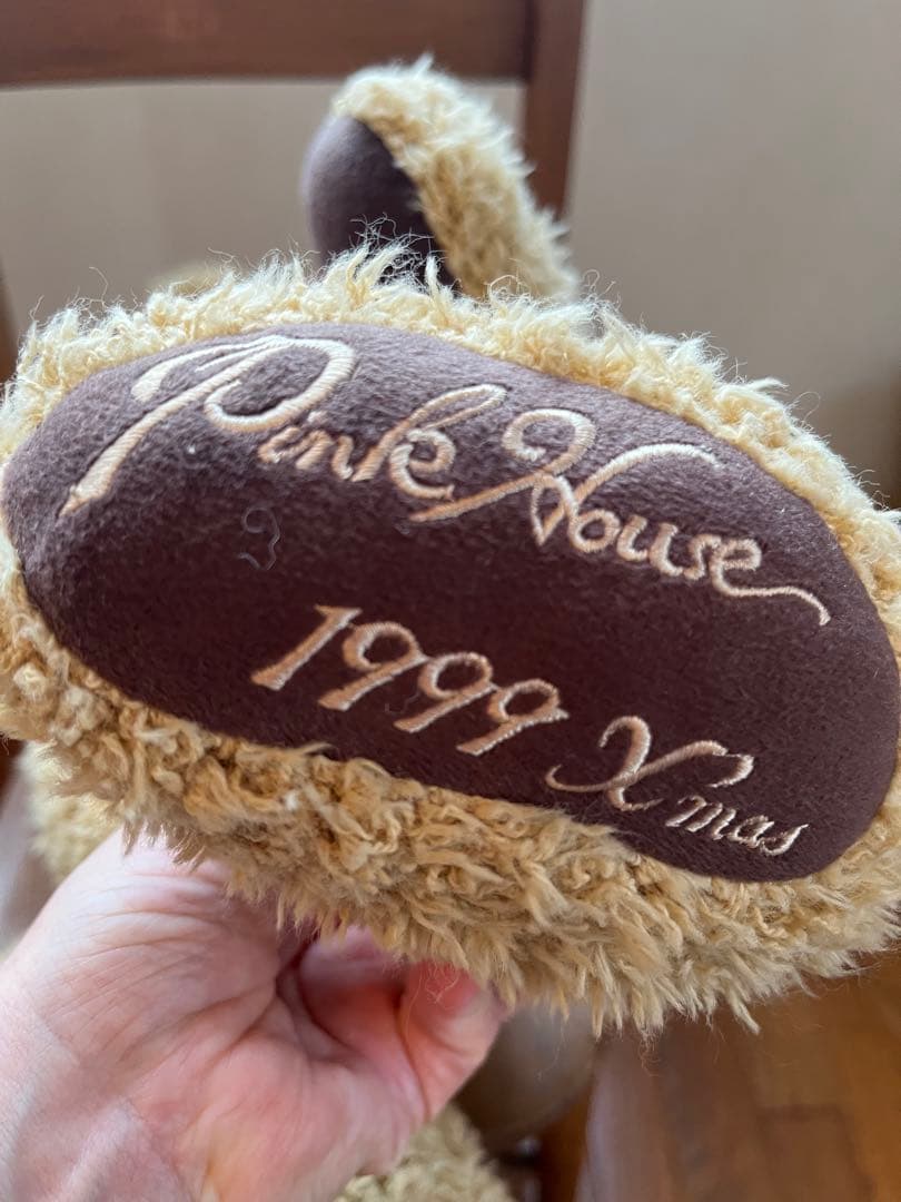 ピンクハウス サンタクロースの服を着たクマぬいぐるみ 1999年製