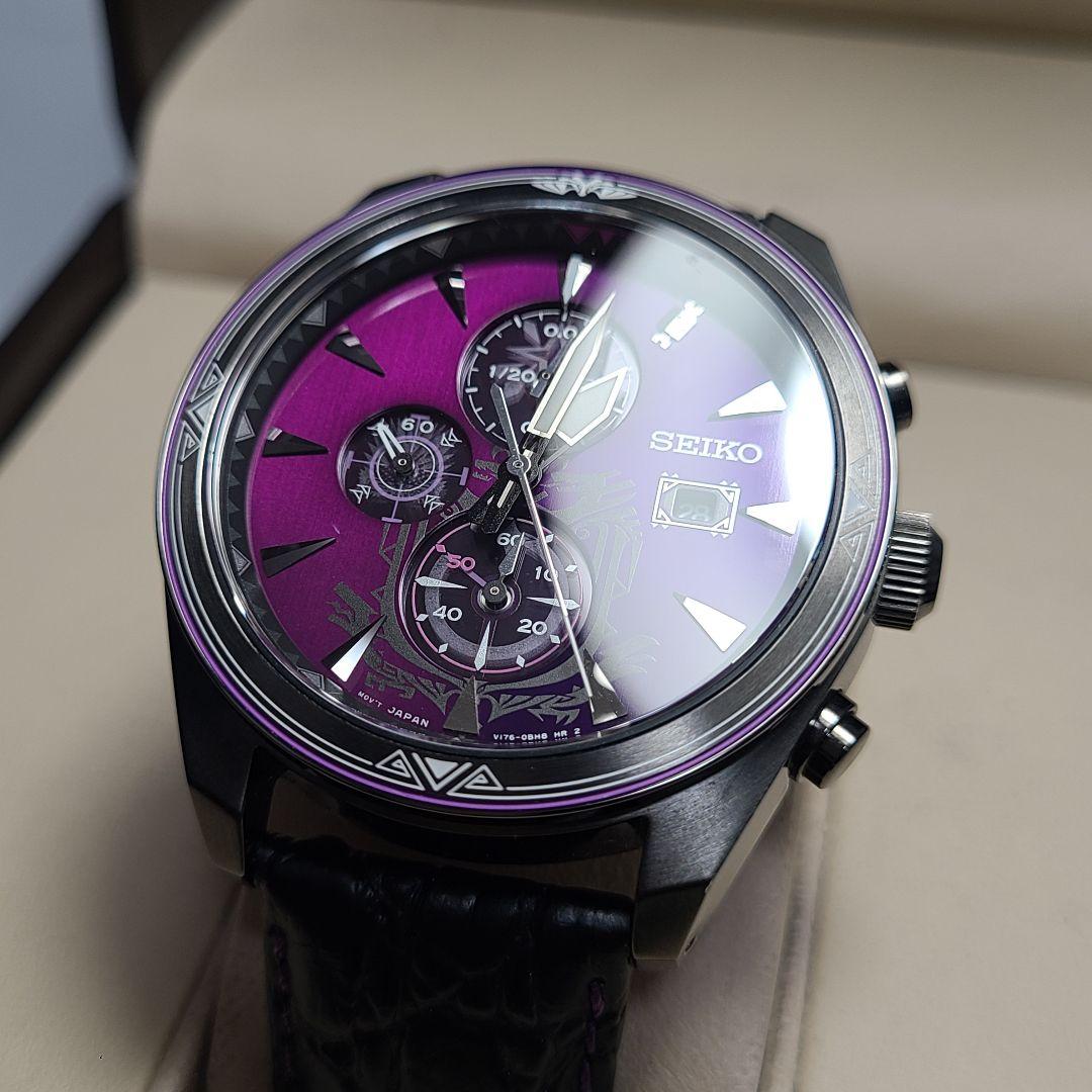 【限定品】SEIKO　モンハン　ネルギガンテ　V176-0BG0　限定1000本
