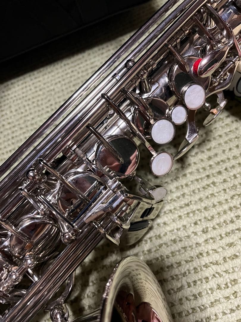 アルトサックス　シルバー　他備品付き　初心者向け　詳細は説明欄やチャットにて！