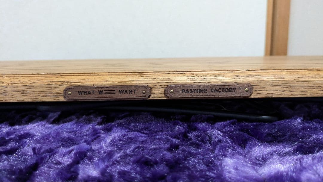 PASTIMEFACTORY×WHATWEWANT SOLIDWOODSHELF
