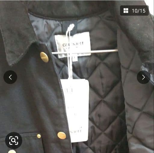 【新品】Carhartt WIP OG カーハートミシガンチェアコート　ブラック