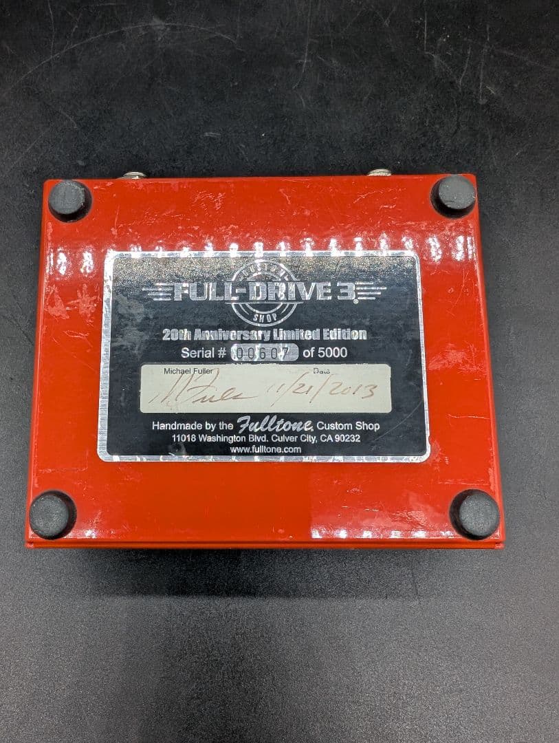 ギター Fulltone FULL-DRIVE 3 20th Anniversary