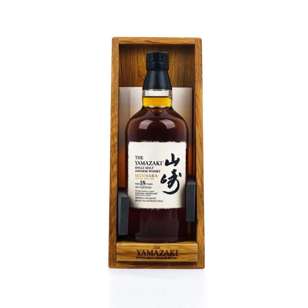 山崎18年ミズナラ 2017エディション（米国版） 山崎18年ミズナラ 2017