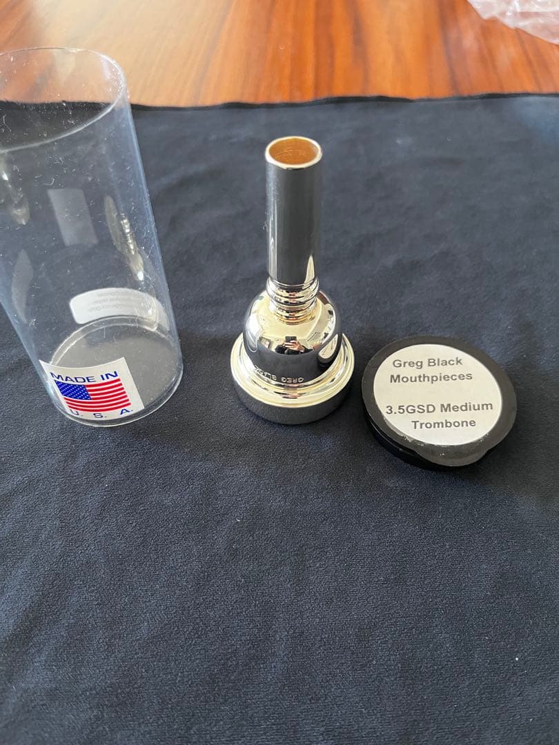 Greg Black 3.5GSD Medium Trombone マウスピース