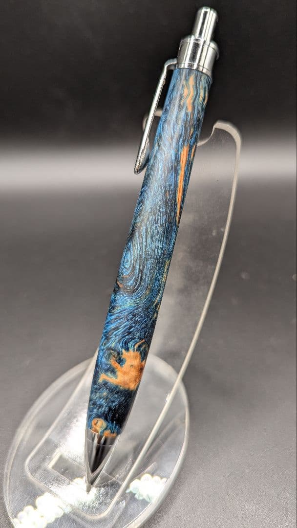 453ペン工房翌檜 スタビライズドウッドバーチバール 木軸シャーペン