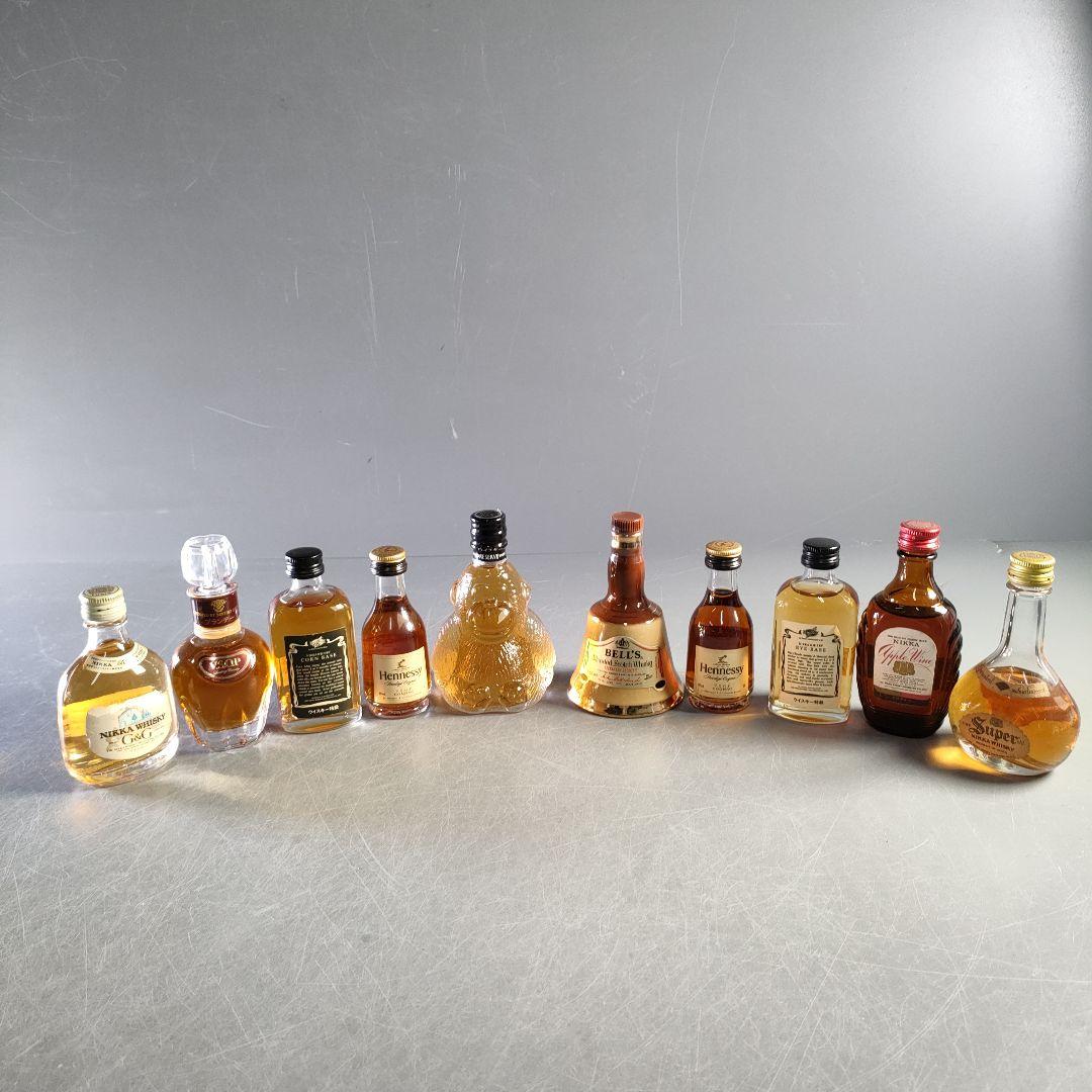 ウイスキー ブランデー ミニボトル