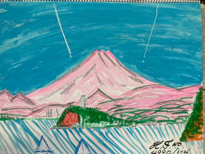 幻想絵画、空飛ぶ画家糸川裕志の水彩画アルバム 節約