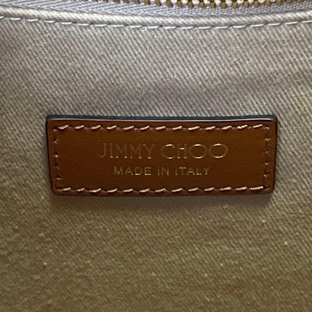専用品JIMMY CHOO CANVAS LOGO A4 TOTE BAG