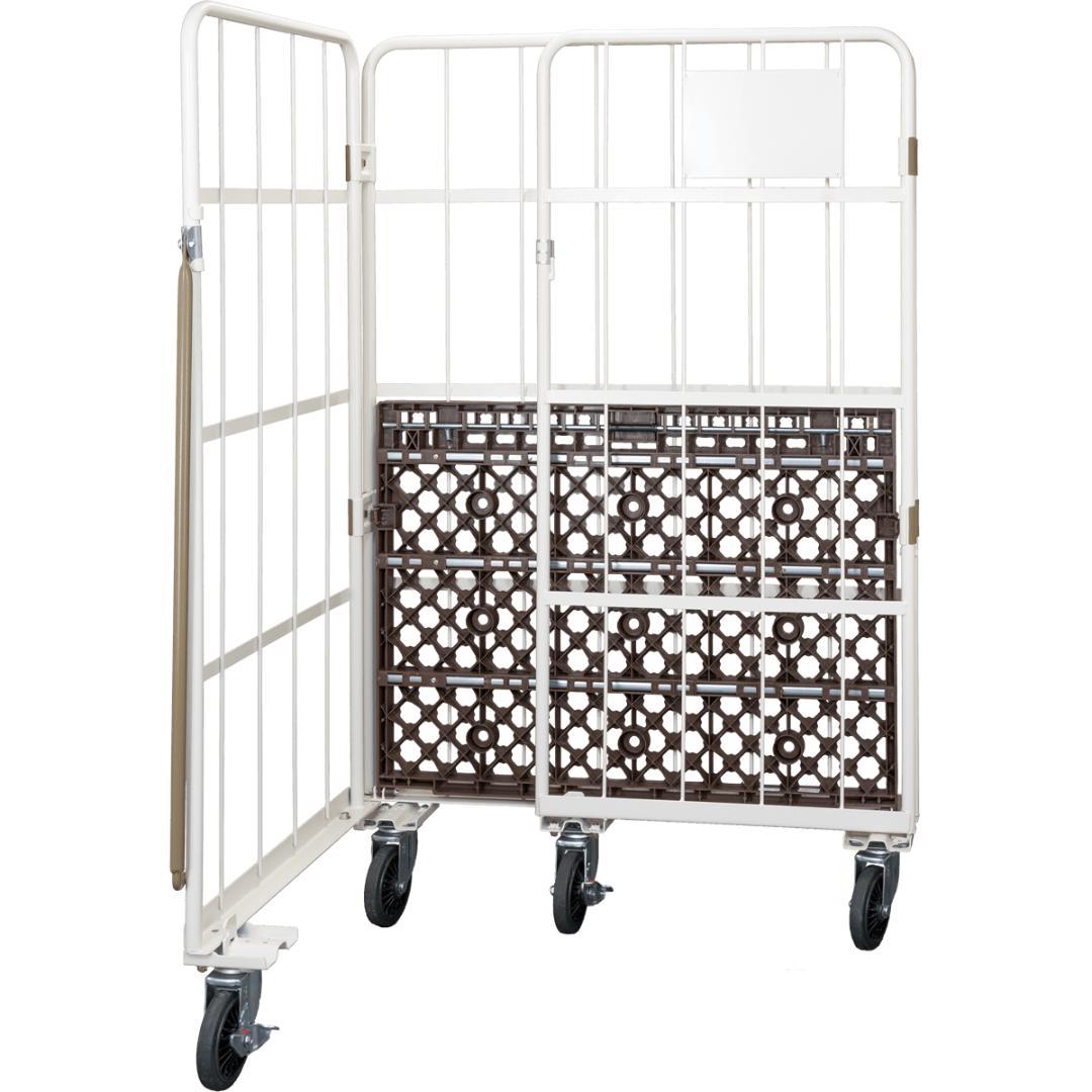 関西エリア納品向け】カゴ台車5台セットW1100×D800×H1700