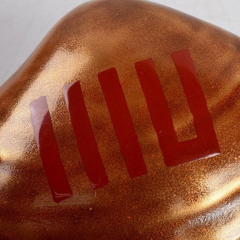 茶道具　輪島塗　江尻玄舟作　金蒔絵　蛤　香合　共箱　V　8832