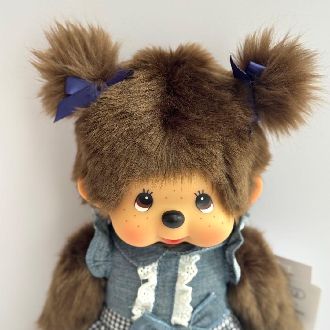 【香港限定・激レア】モンチッチ Mサイズ デニムチェックスカート 女の子