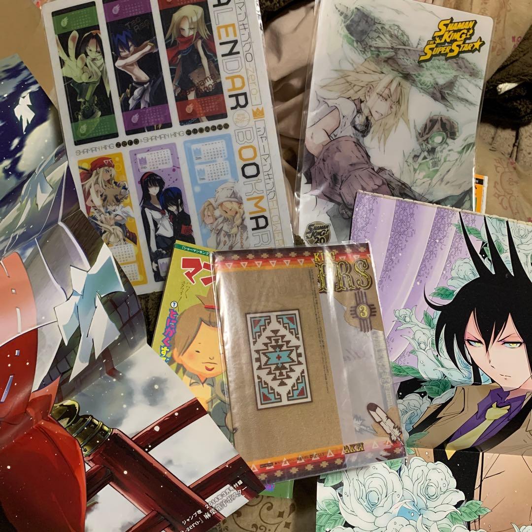 シャーマンキング0 zero フラワーズ　ブックマーカー　ポスター　ブックカバー シャーマンキング0 zero フラワーズ ブックマーカー ポスター ブック