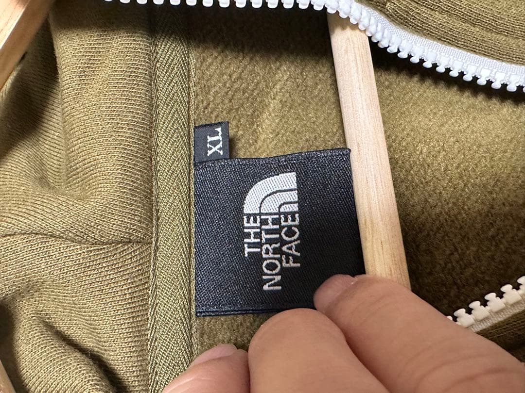 ノースフェイス ジップアップパーカー XL