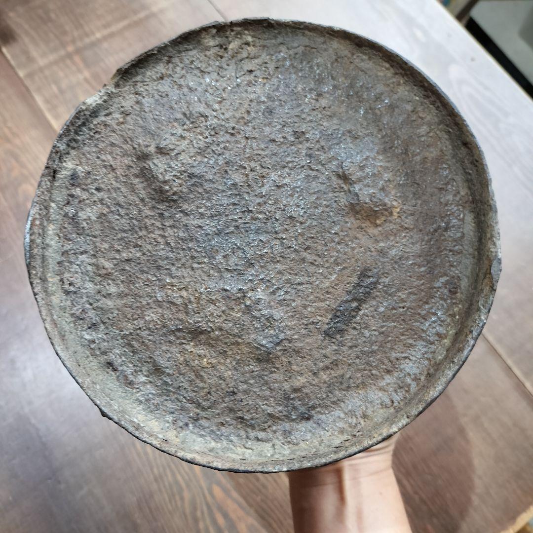 李朝の鉄瓶 アンティーク 民藝