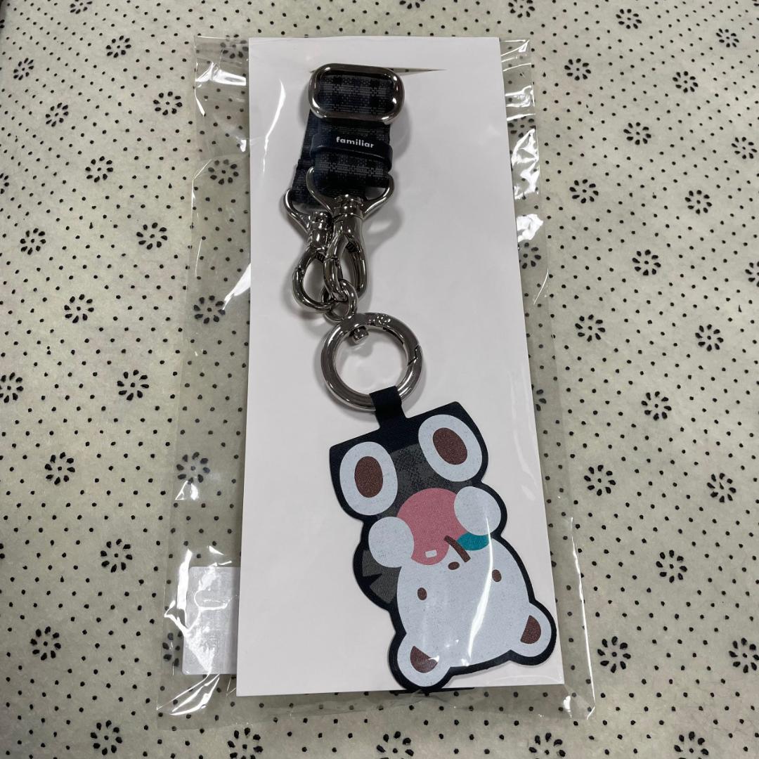 familiar ショルダーストラップ 黑系ファミリアチェック - メルカリ