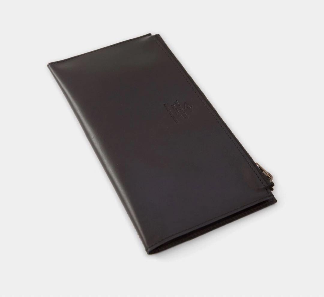 トラベラーズファクトリー レザージッパーケース 黒