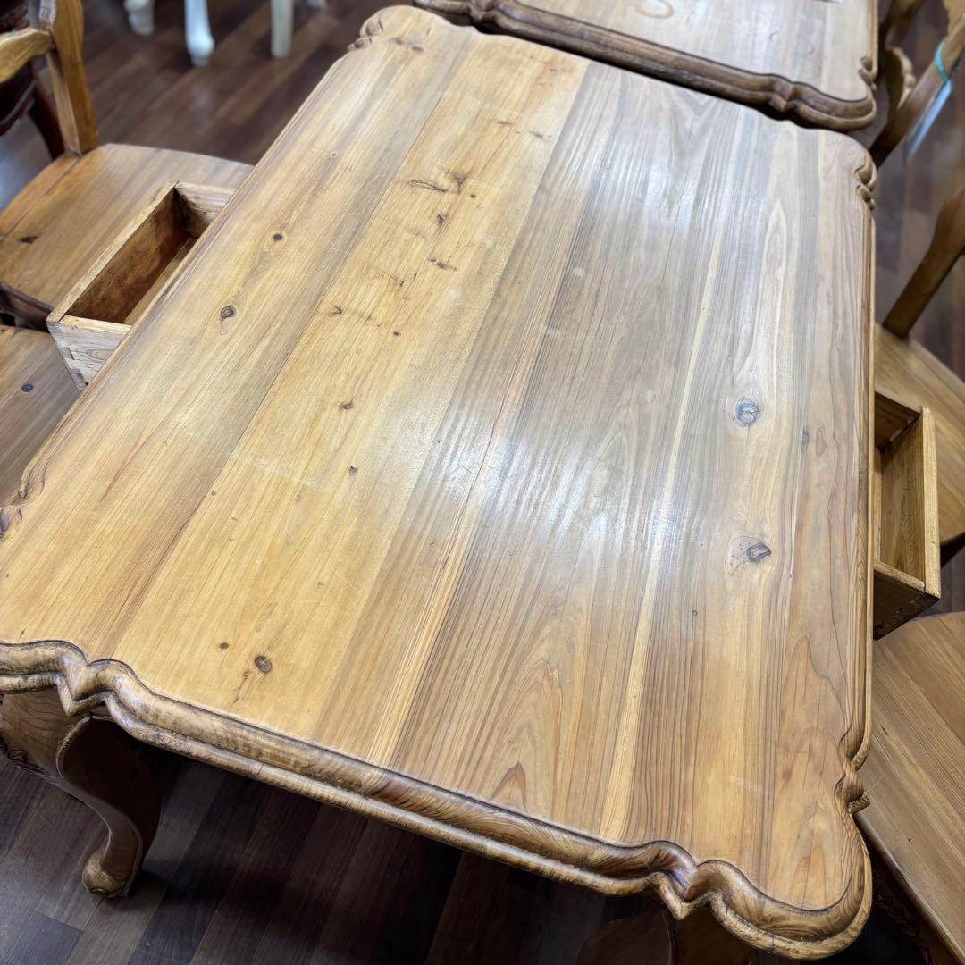 5点セット モンサンミッシェル ダイニングテーブル