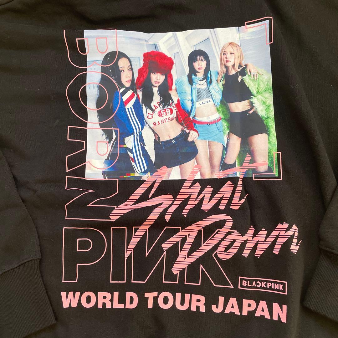 BLACKPINK ワールドツアー日本限定 ブラックピンク スウェットパーカー