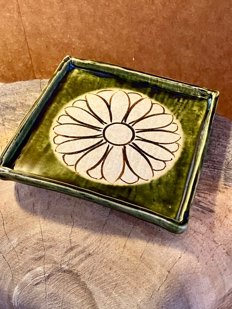 幽錦洞 慶田政太郎 薩摩火計茶碗 模 井口海仙(裏千家淡々斎弟）書付 共