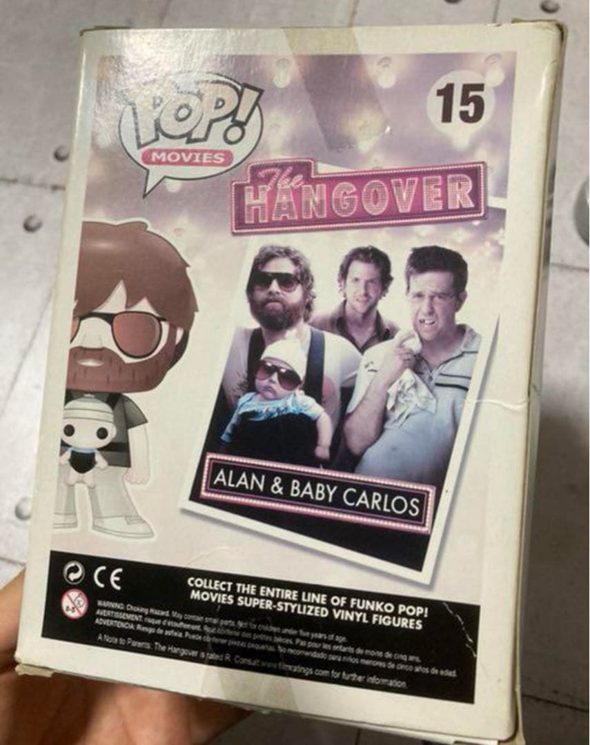 ハングオーバー ALAN&BABY CARLOS funko pop 15 - メルカリ