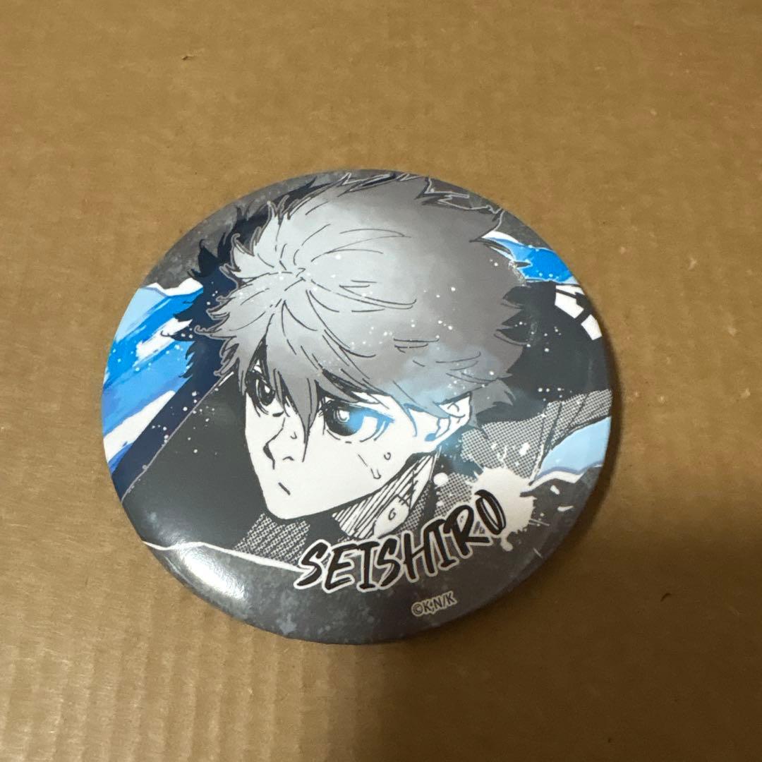 ブルーロック あたりつき ラッキー くじ 缶バッジ 凪誠士郎 - メルカリ