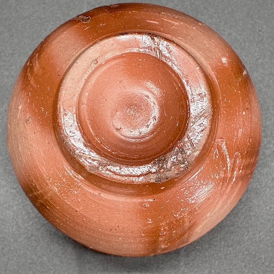 □真作保証 人間国宝 備前焼 藤原雄 作 ぐい呑み 酒杯 湯呑 お猪口