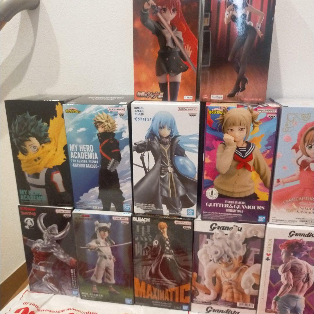 アニメキャラクター フィギュアセット ヒロアカ、ワンピース他 フィギュア