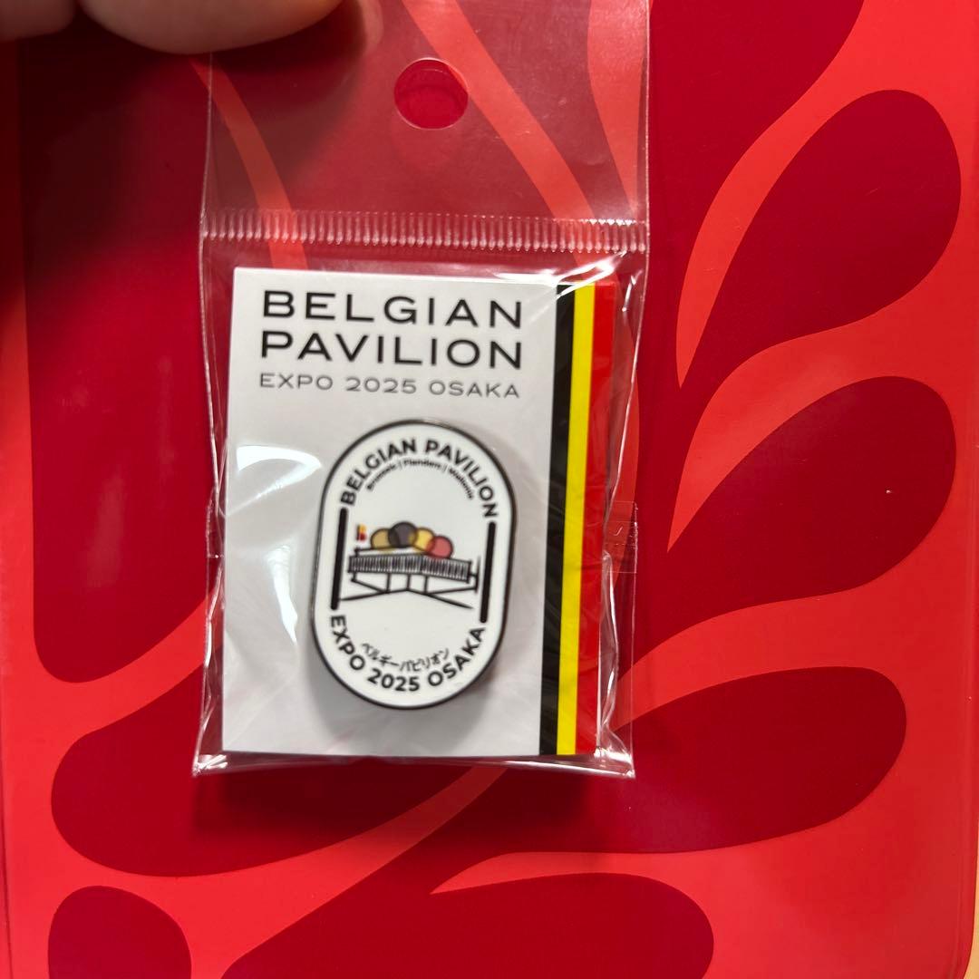 ベルギー館 大阪・関西万博 ピンバッジ - メルカリ
