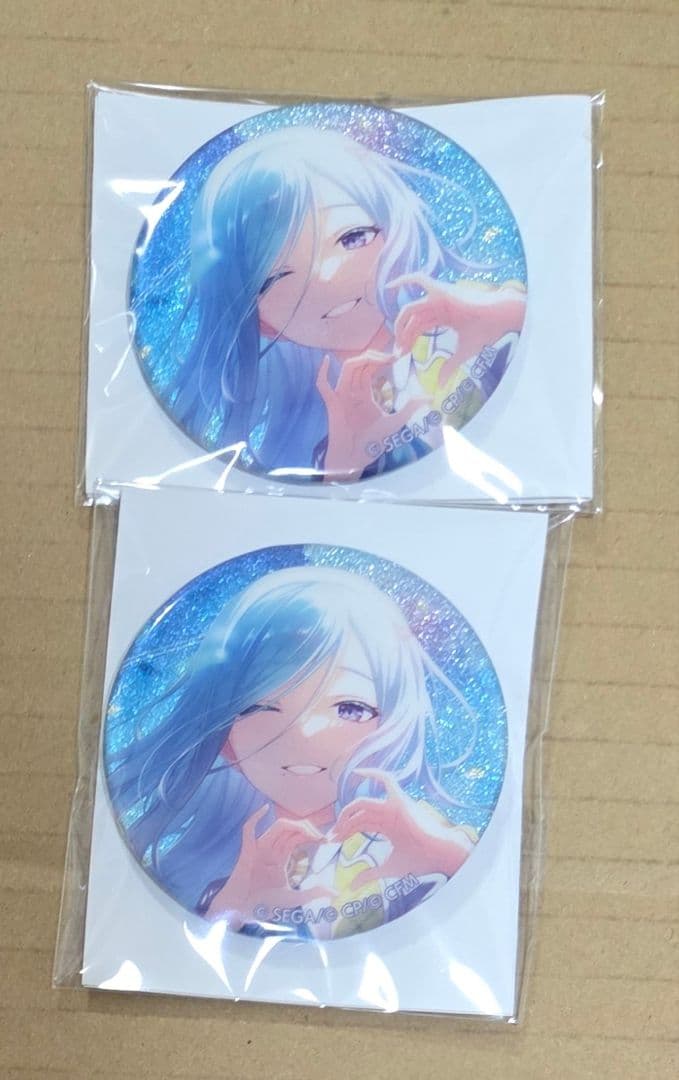 プロセカ グリッター缶バッジ 日野森雫 42C - メルカリ