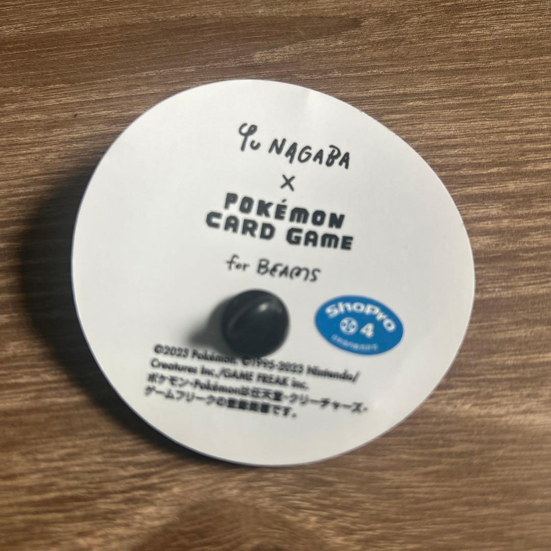 【新品未使用】BEAMS　YU NAGABA　ピンズ　ブラッキー　ポケモンコラボ