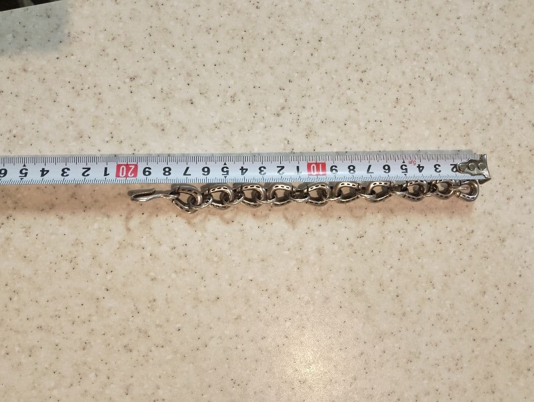 す*し様 総重量　47.8g　DRY BONES オールシルバーオールドホースシ