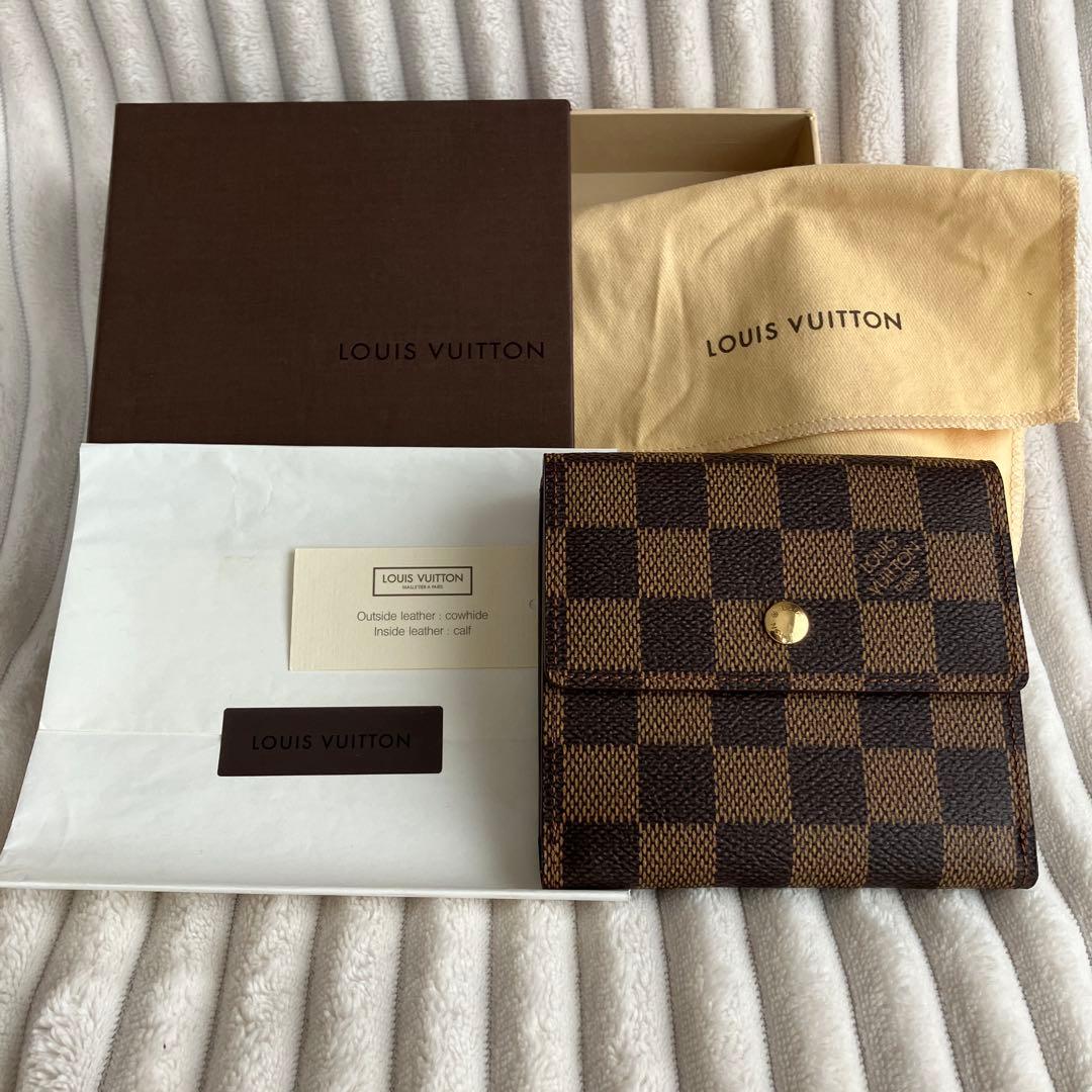 Louis Vuitton ダミエ・キャンバス 三つ折り財布