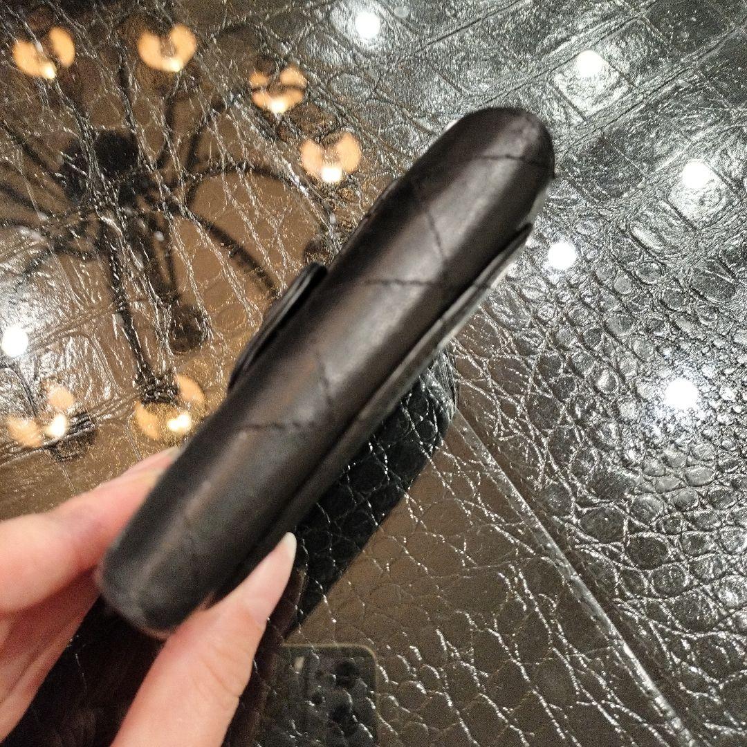 CHANEL マトラッセ ケース ブラック