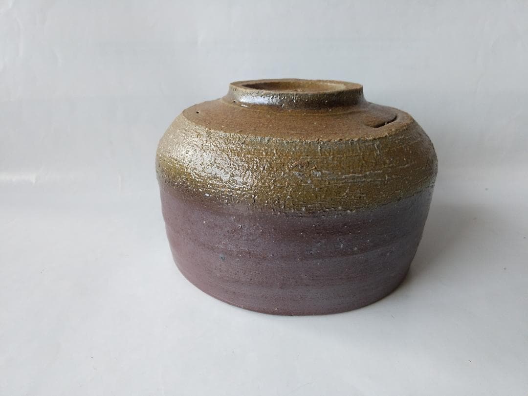 備前名工 榊原貢 作 備前焼 作 備前 茶碗 共箱 共布 栞 茶器 抹茶碗