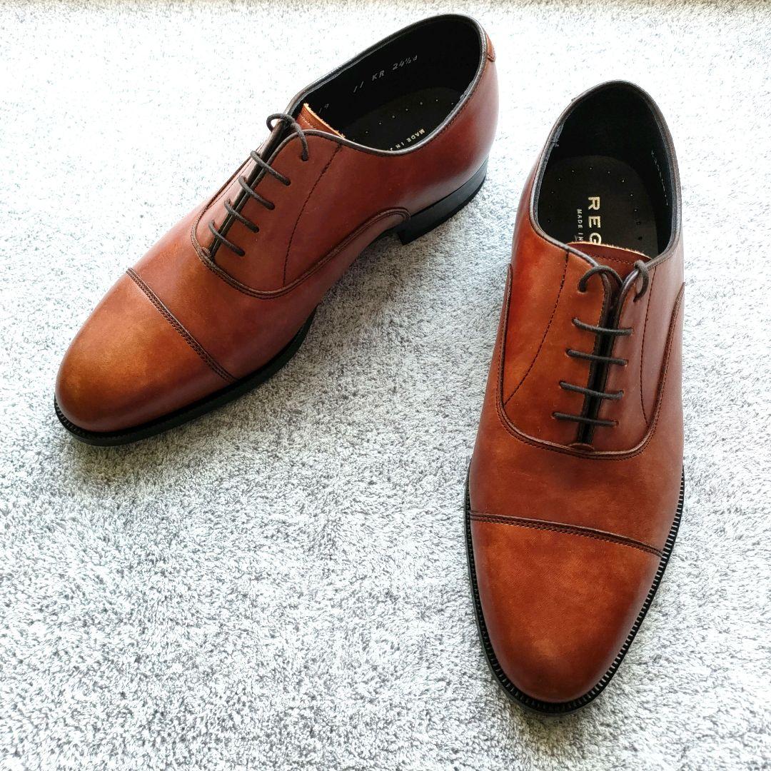 ★新品未使用★REGAL　11KR　【24.5cm3E】ブラウン　茶色