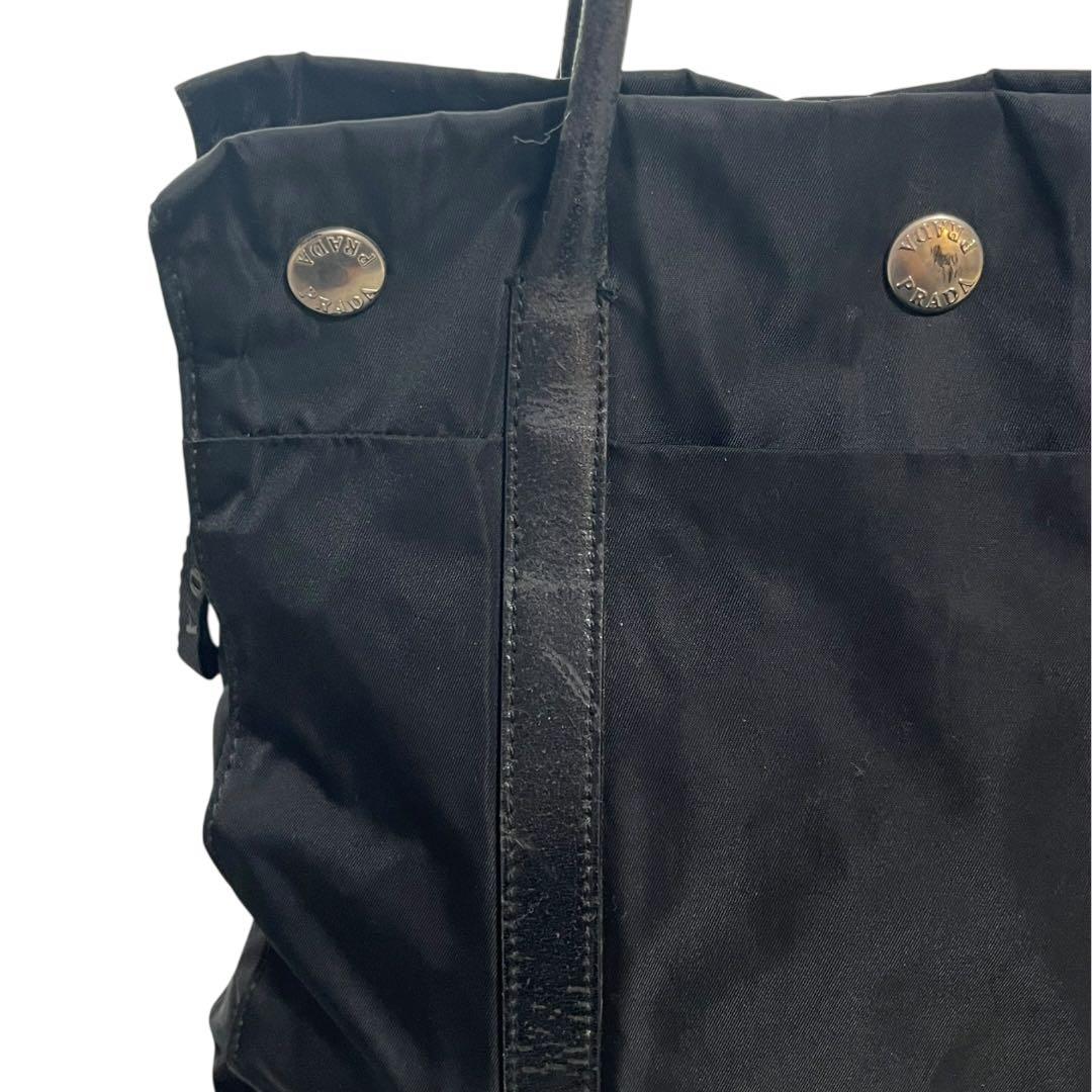 GREENLAND様プラダテスートムーンナイロンショルダーバッグBR0862 黒