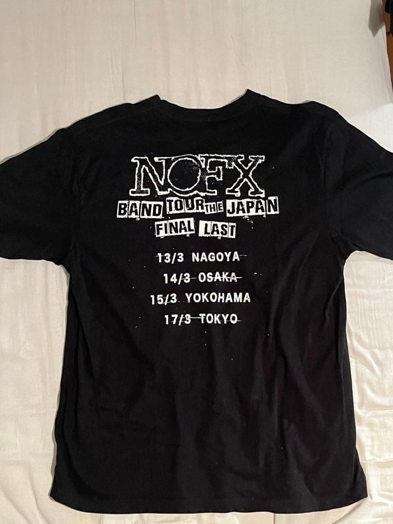 NOFX ファイナルツアー Tシャツ 2024 NOFX Tシャツ XXL ファイナル