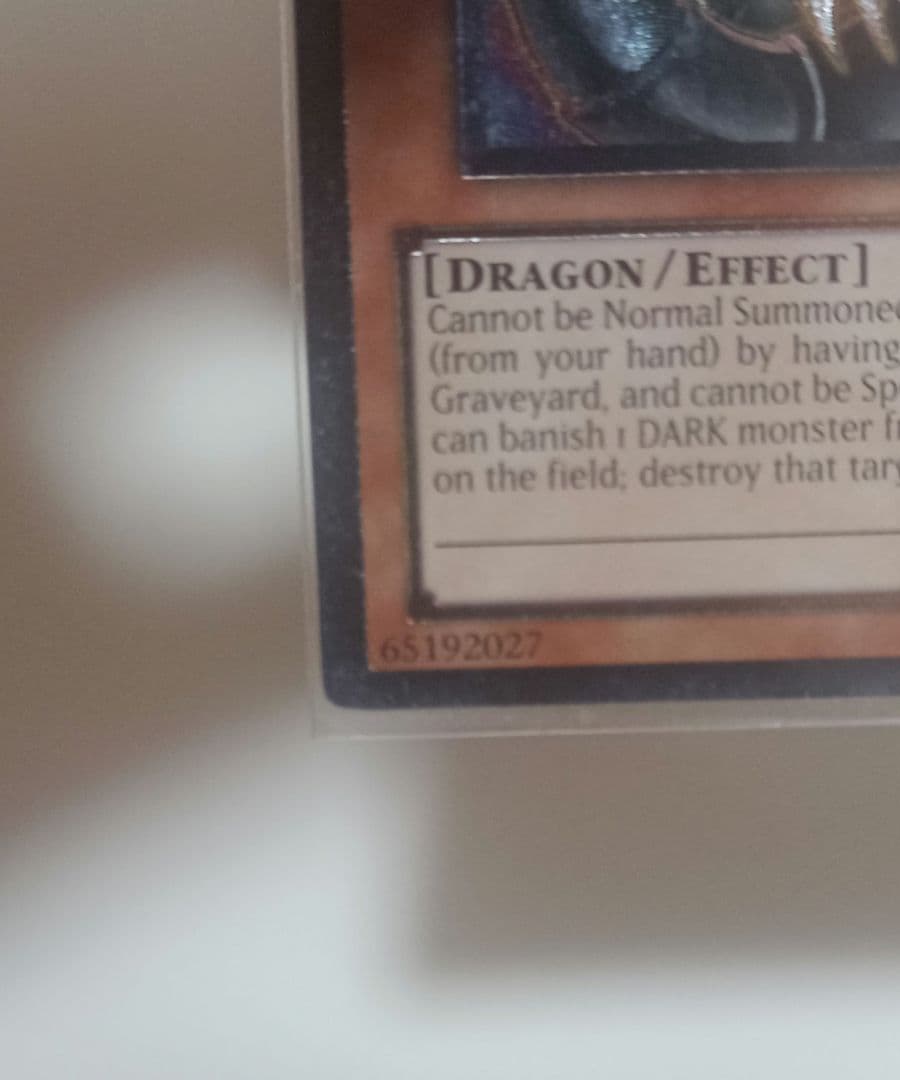 遊戯王　ダークアームドドラゴン　レリーフ　英語　英語版