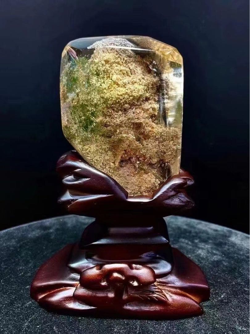 Moser モーゼル】花瓶 香水瓶 置物1点（小）「インタグリオ／深彫」