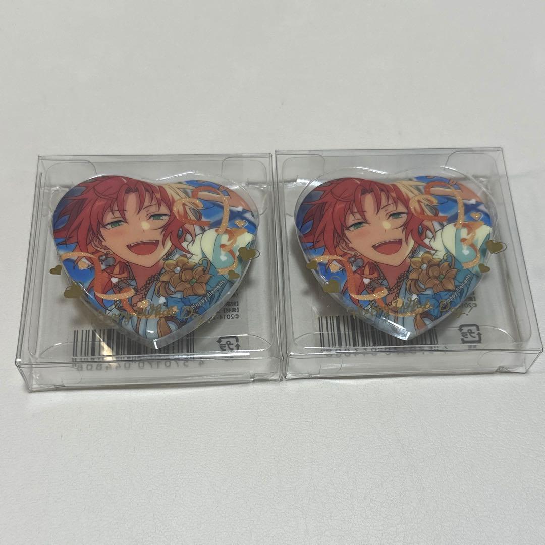 あんスタ 月永レオ ホワイトデーハート缶バッジ - メルカリ