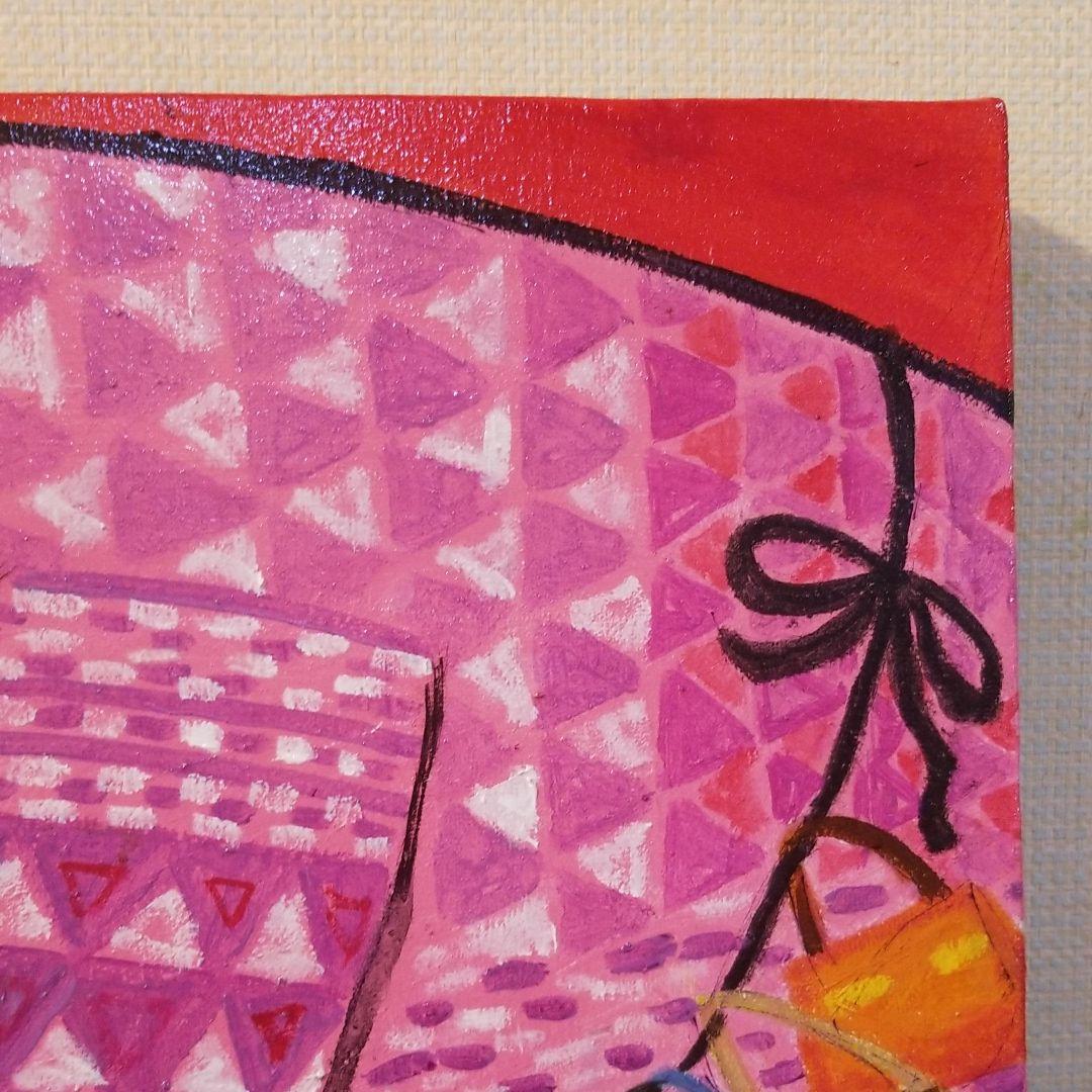 題:水郷日田にて 作者:庄野宗乃助(宇治山鉄平の師) 45￼x35cm 昭6年作