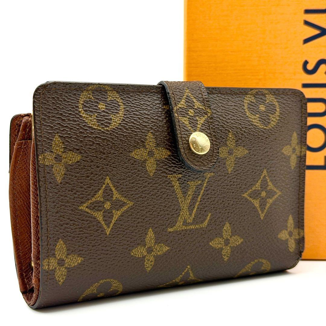 【美品】ルイヴィトン モノグラム ポルトモネ ビエ ヴィエノワ 財布 がま口 LOUIS VUITTON（ルイ・ヴィトン） 財布/がま口財布 ポルトモネ・ビエ